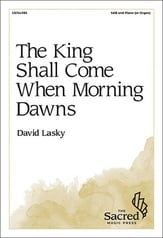 The King Shall Come When Morning Dawns SAB choral sheet music cover